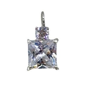 Sterling silver Cubic Zirconia pendant - GM1047